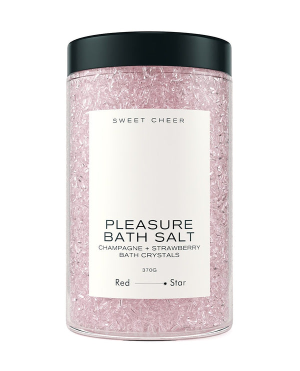 Sweet Cheer | Champagne + Strawberry Bath Crystals